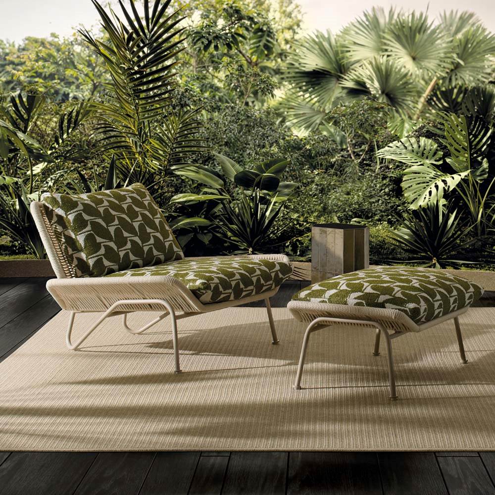 Minotti Уличное кресло Emmi "Cord" Outdoor от Minotti — в интерьере