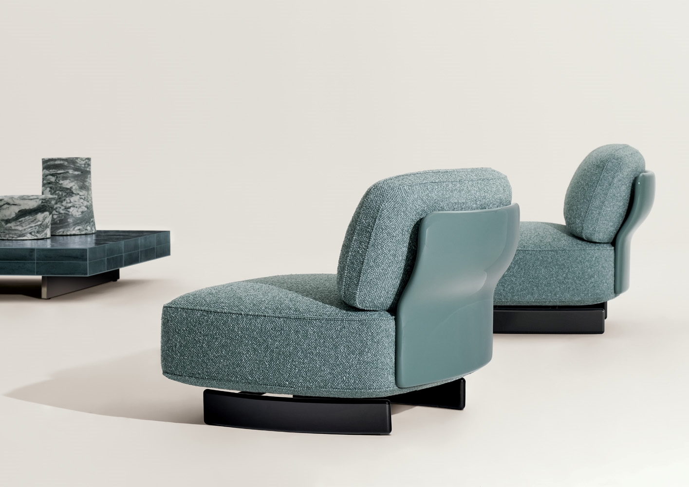Minotti Уличное кресло Saki "Outdoor" от Minotti — в интерьере