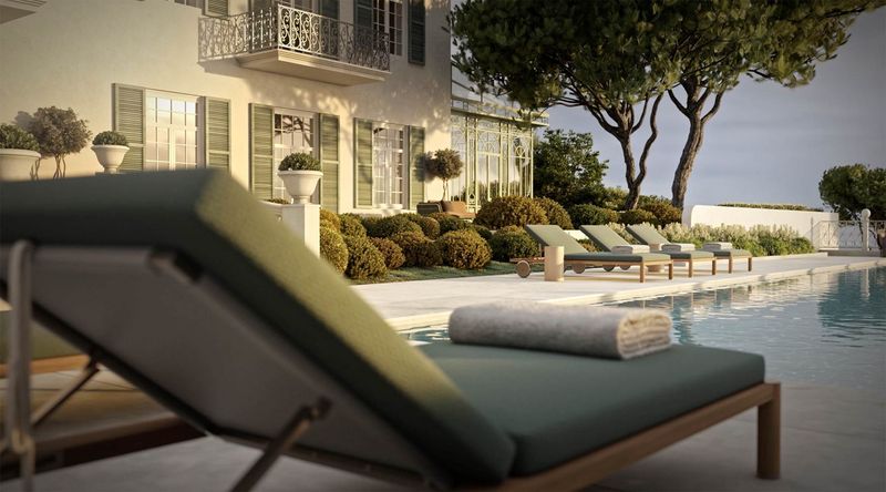Minotti Уличный шезлонг Daylight Daybed от Minotti — в интерьере