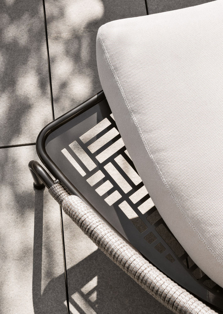 Minotti Уличная кушетка Aston "Cord" Outdoor от Minotti — в интерьере