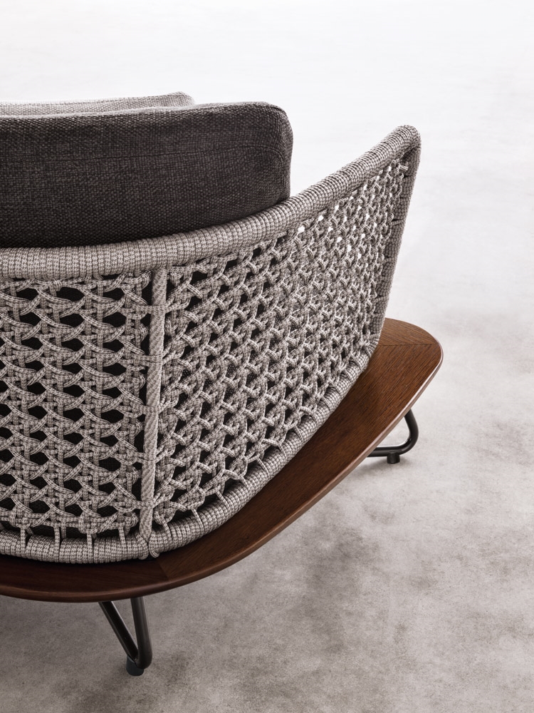 Minotti Уличный диван Rivera от Minotti — в интерьере