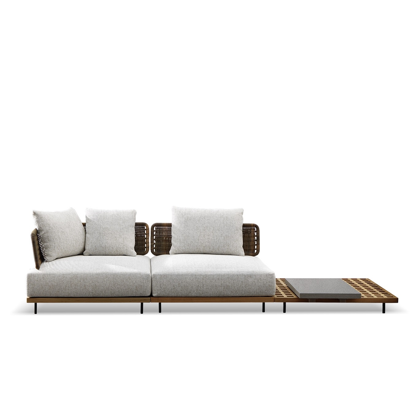 Minotti Уличный диван Quadrado от Minotti