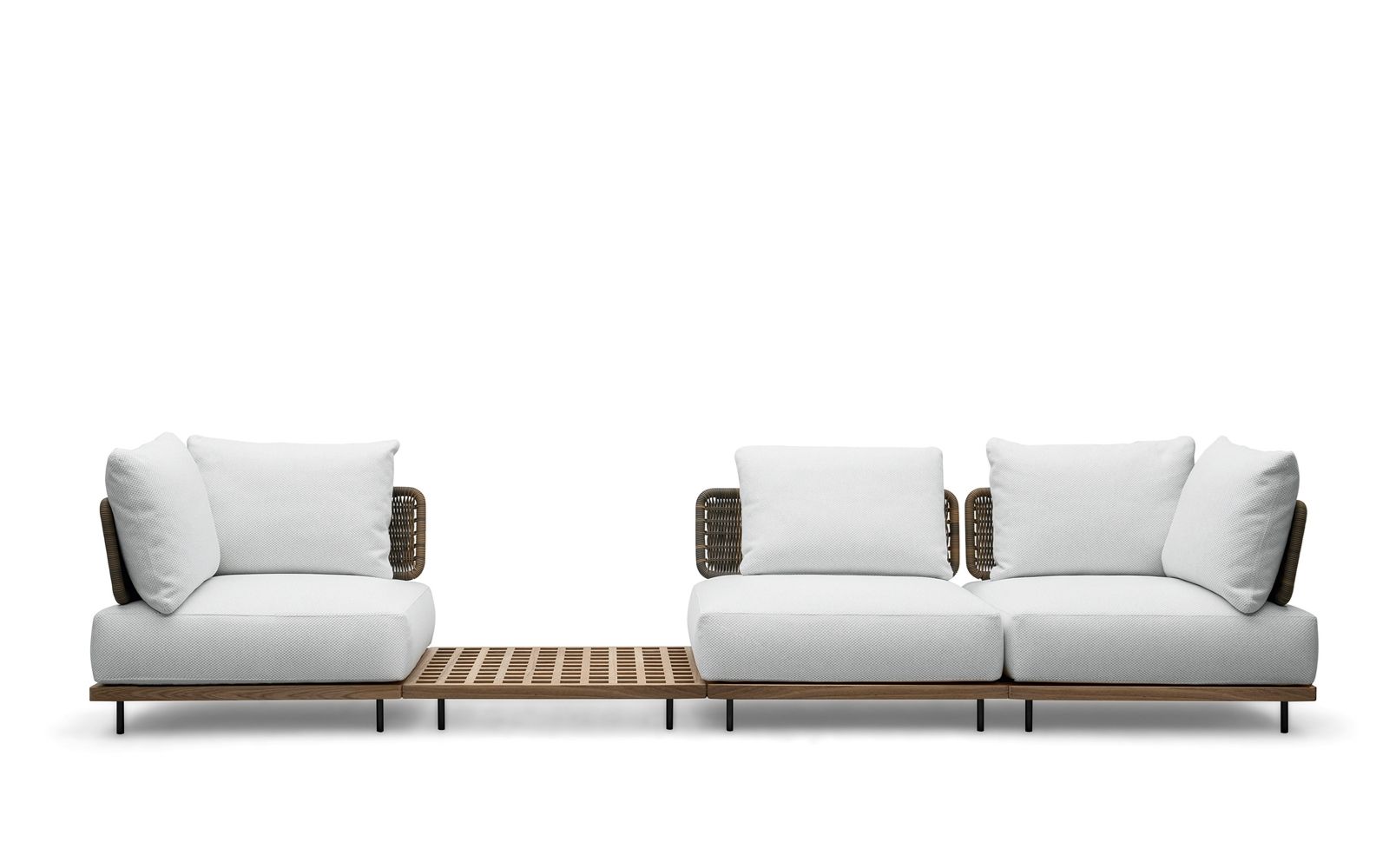 Minotti Уличный диван Quadrado от Minotti