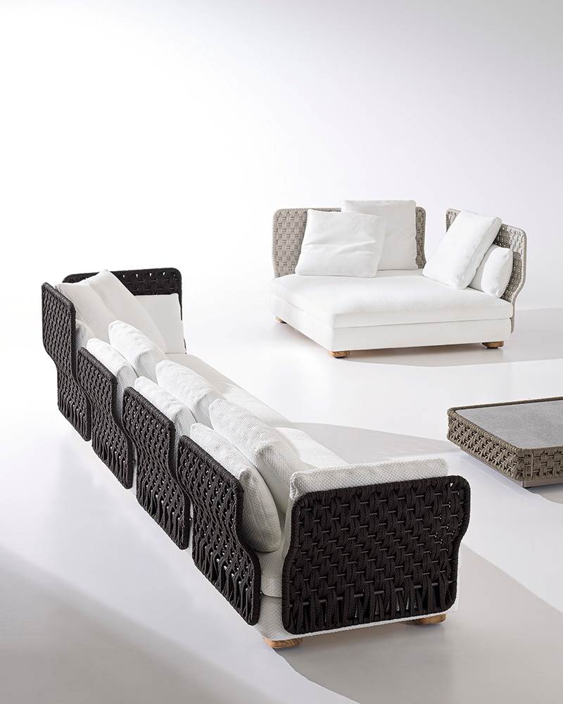 Minotti Уличный диван Amii от Minotti — в интерьере