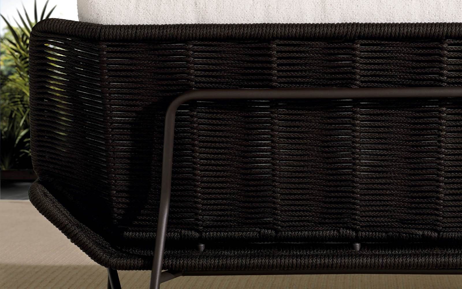 Minotti Уличный диван Emmi "Cord" Outdoor от Minotti — в интерьере