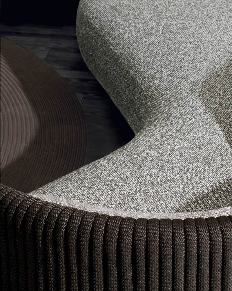 Minotti Уличный диван Bezier "Cord" Outdoor от Minotti — в интерьере
