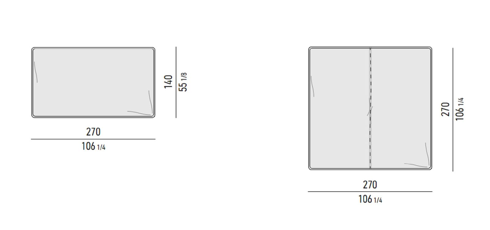 Minotti Покрывало Larry "Bedspread" от Minotti