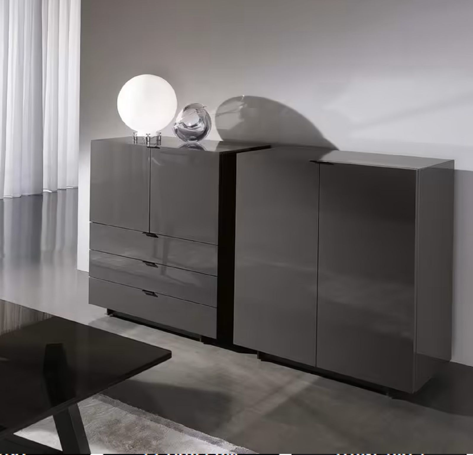 Minotti Комод Harvey Line "Night Storage Unit" от Minotti — в интерьере