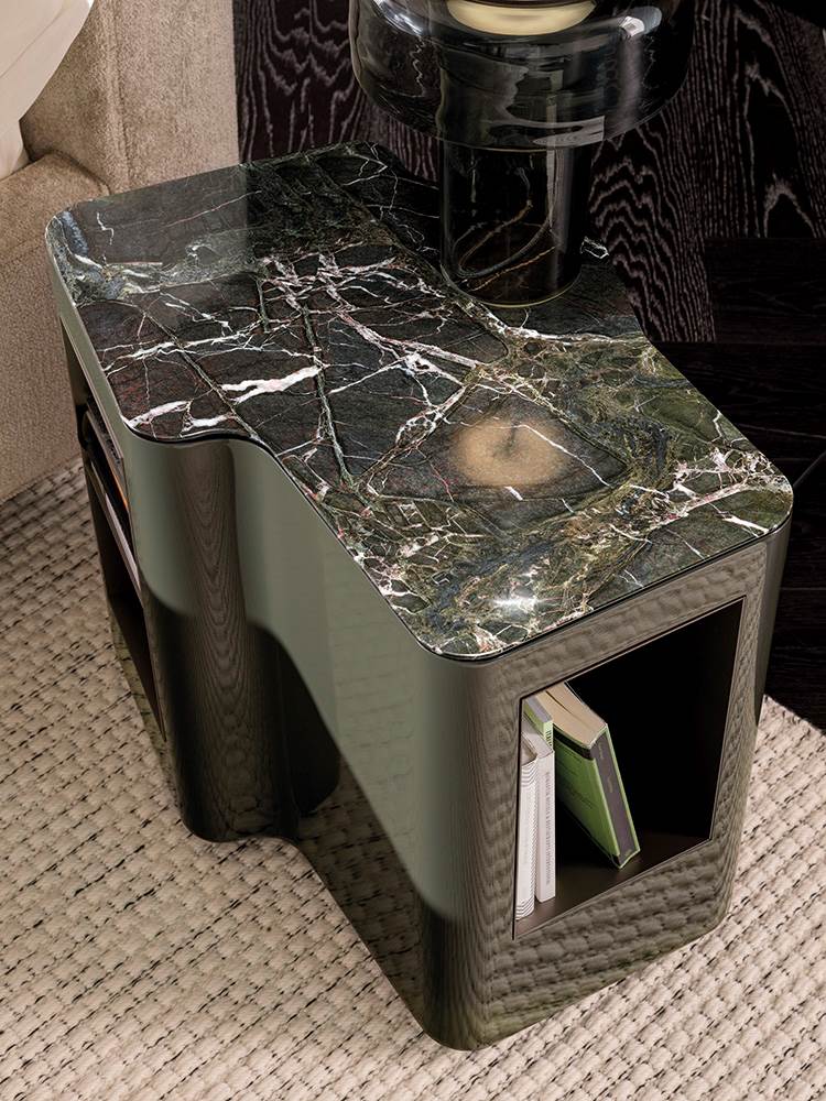 Minotti Прикроватная тумбочка Lou "Nightstand" от Minotti — в интерьере