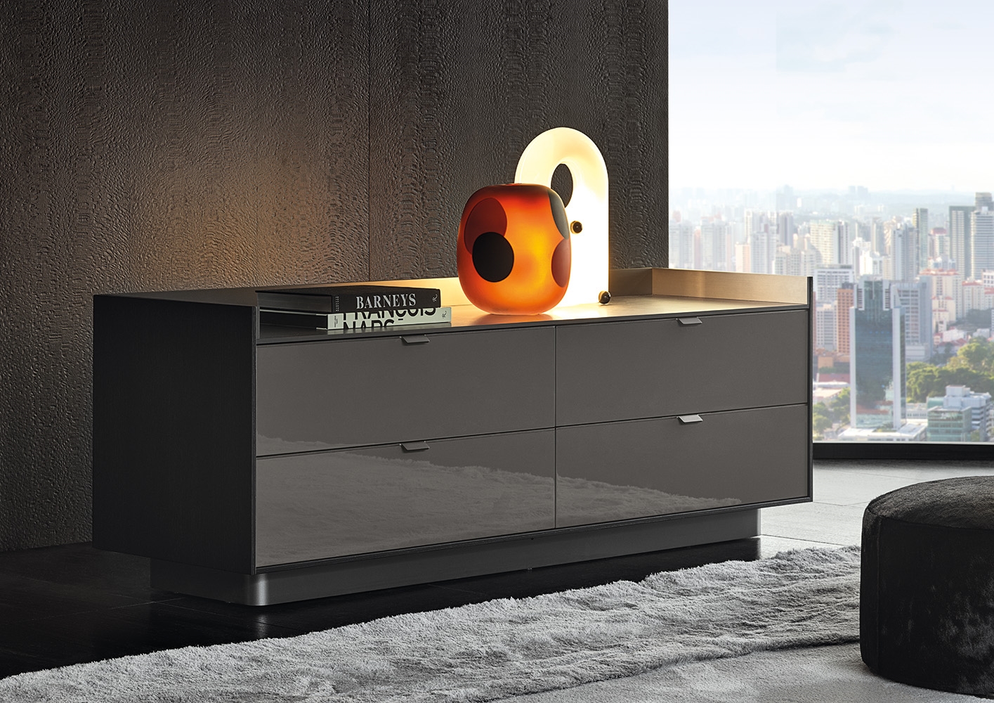 Minotti Комод Darren "Night Storage Unit" от Minotti — в интерьере