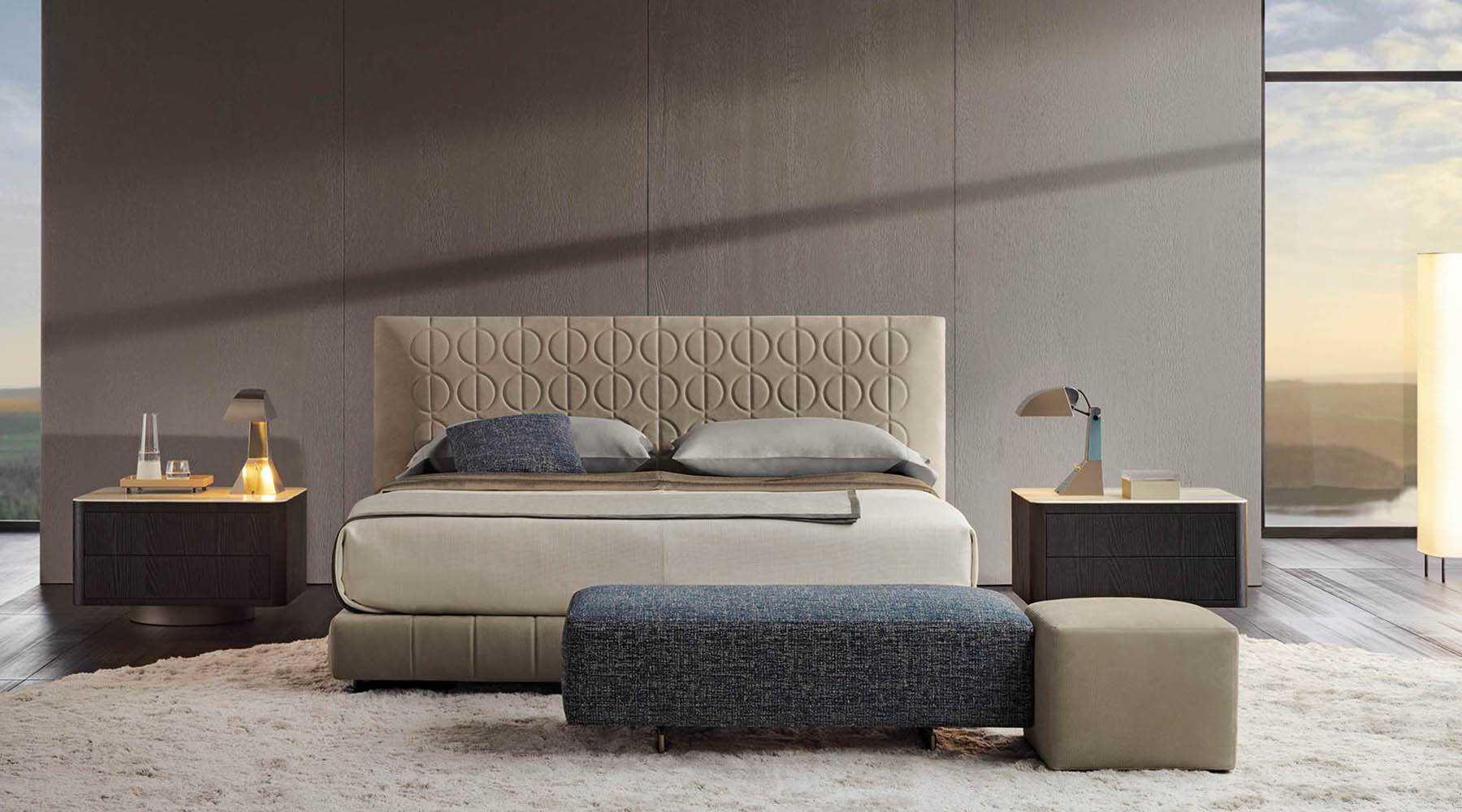 Minotti Прикроватная тумбочка Milton "Nightstand" от Minotti — в интерьере