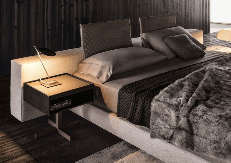 Minotti Кровать Yang Bed от Minotti — в интерьере