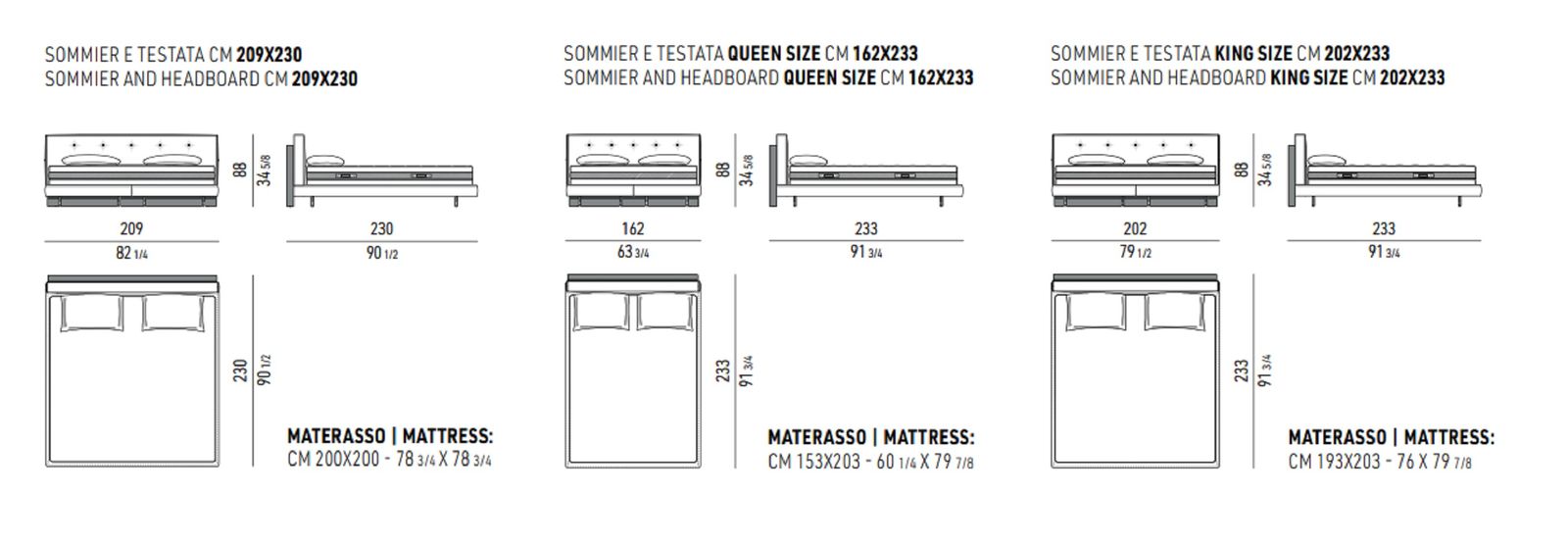 Minotti Кровать Brasilia Bed от Minotti