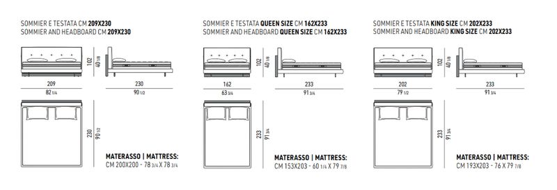 Minotti Кровать Brasilia Bed от Minotti