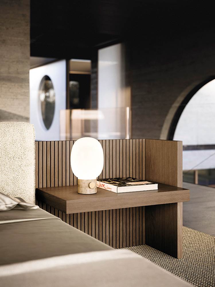 Minotti Кровать Brasilia Bed от Minotti — в интерьере