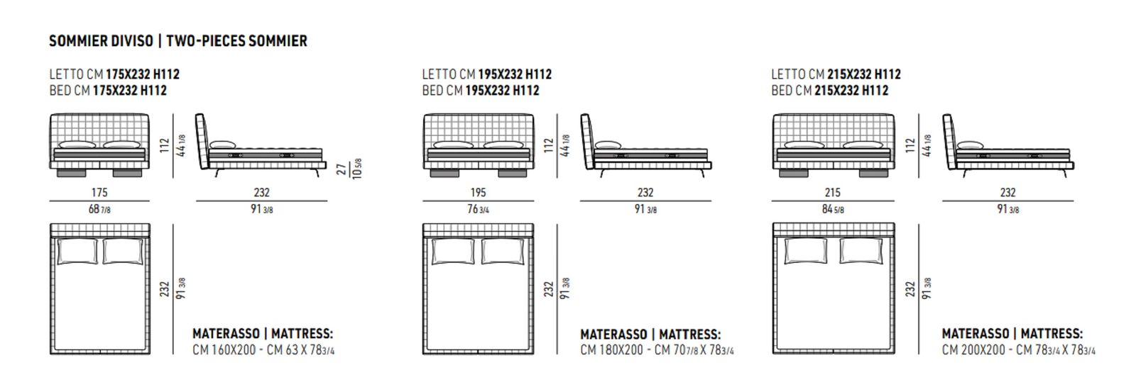 Minotti Кровать Twiggy Bed от Minotti