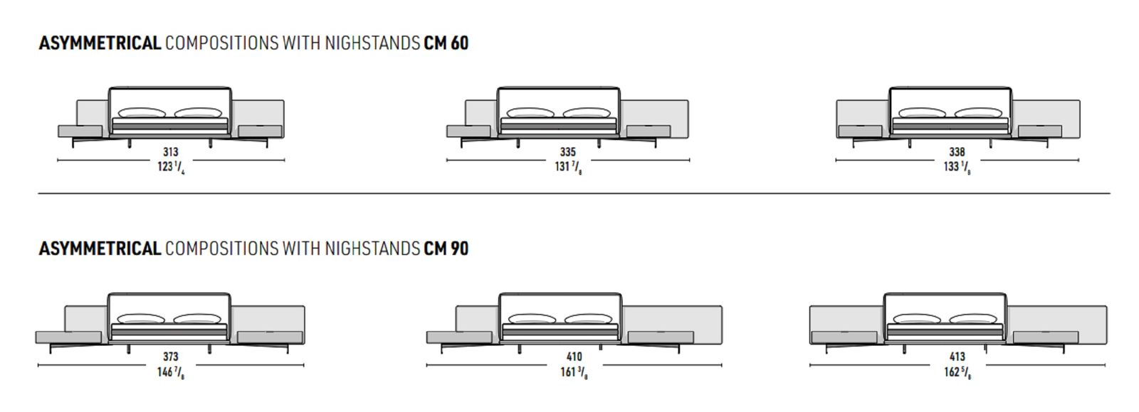 Minotti Кровать Horizonte Bed от Minotti