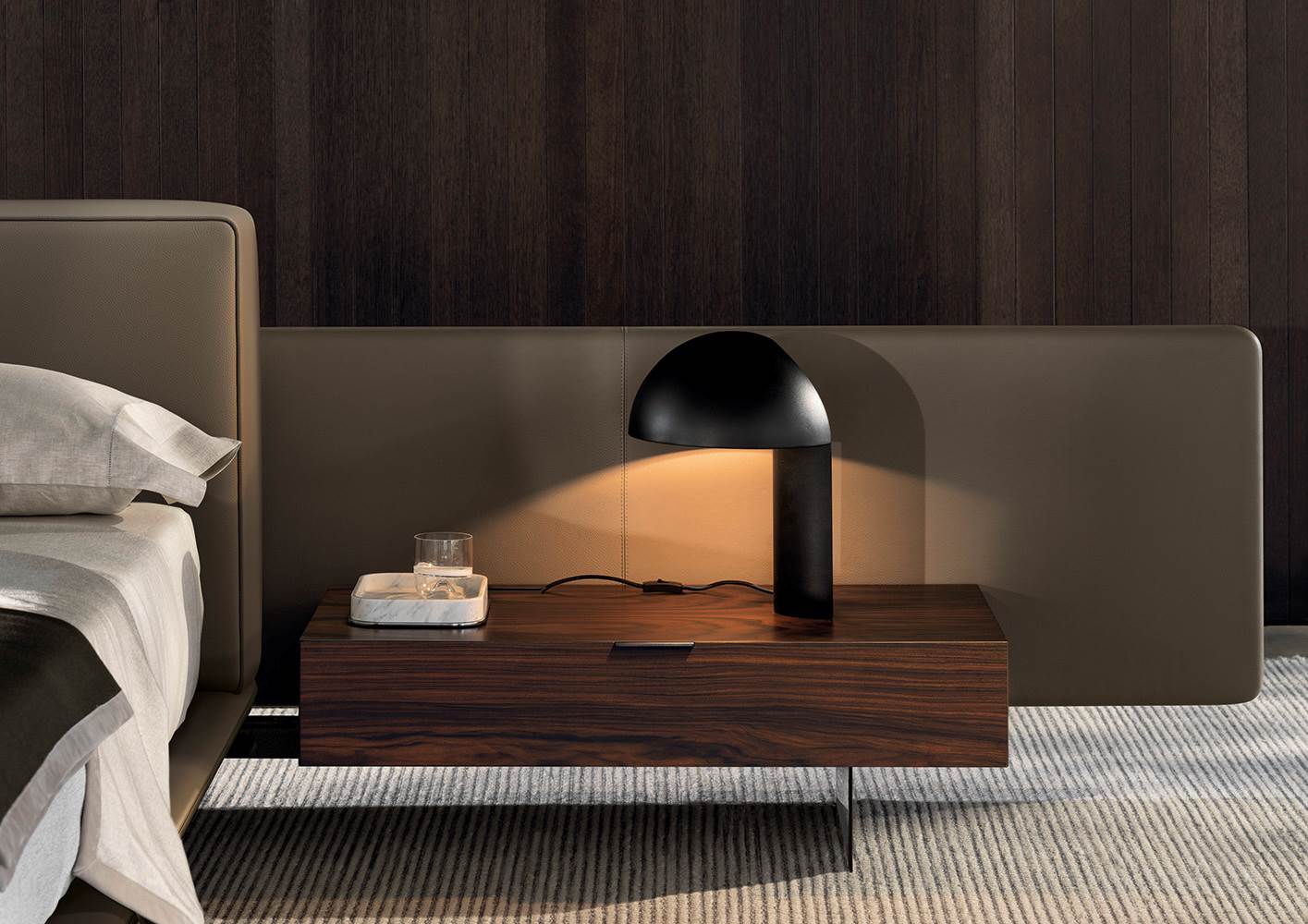 Minotti Кровать Horizonte Bed от Minotti — в интерьере
