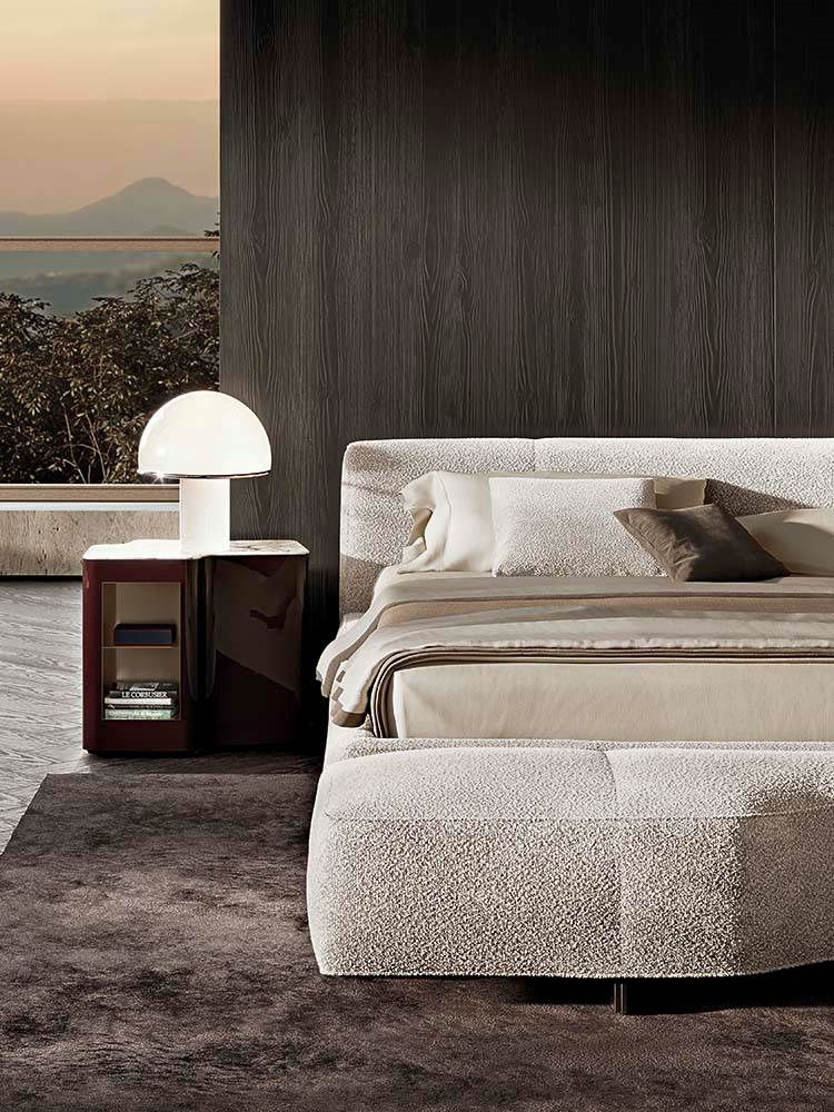 Minotti Кровать Yves Bed от Minotti — в интерьере