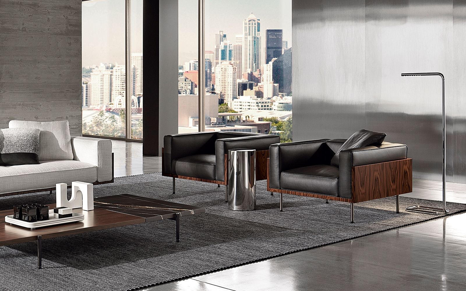 Minotti Ковер Osaka от Minotti — в интерьере