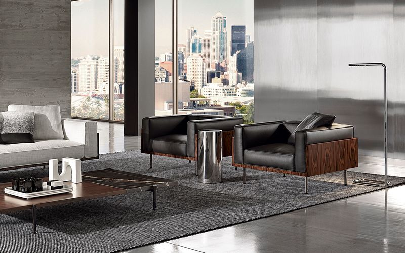 Minotti Ковер Osaka от Minotti — в интерьере
