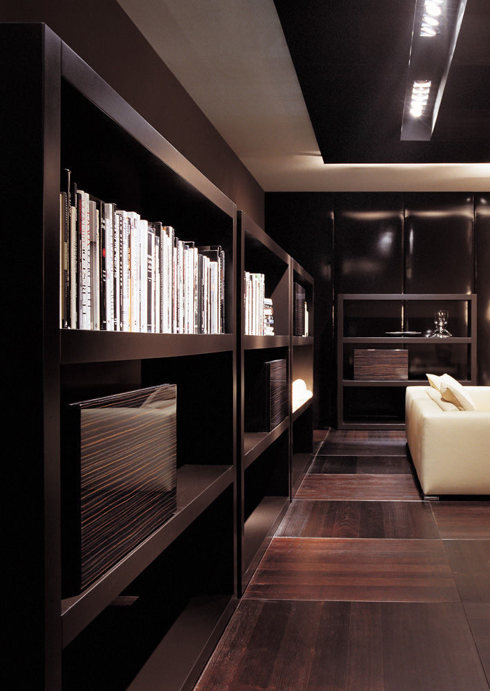 Minotti Стеллаж Johns от Minotti — в интерьере
