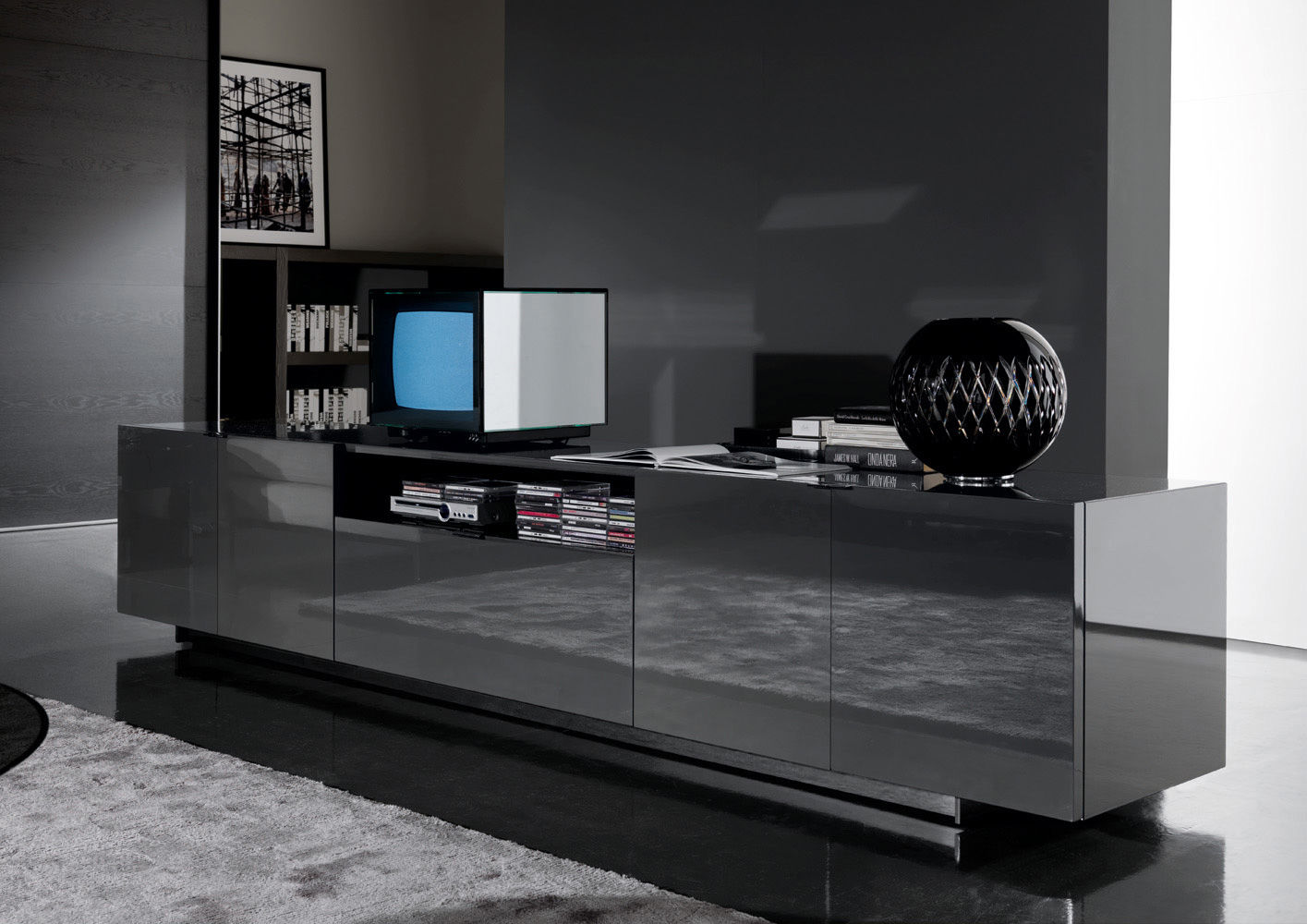 Minotti Комод Harvey Line от Minotti — в интерьере