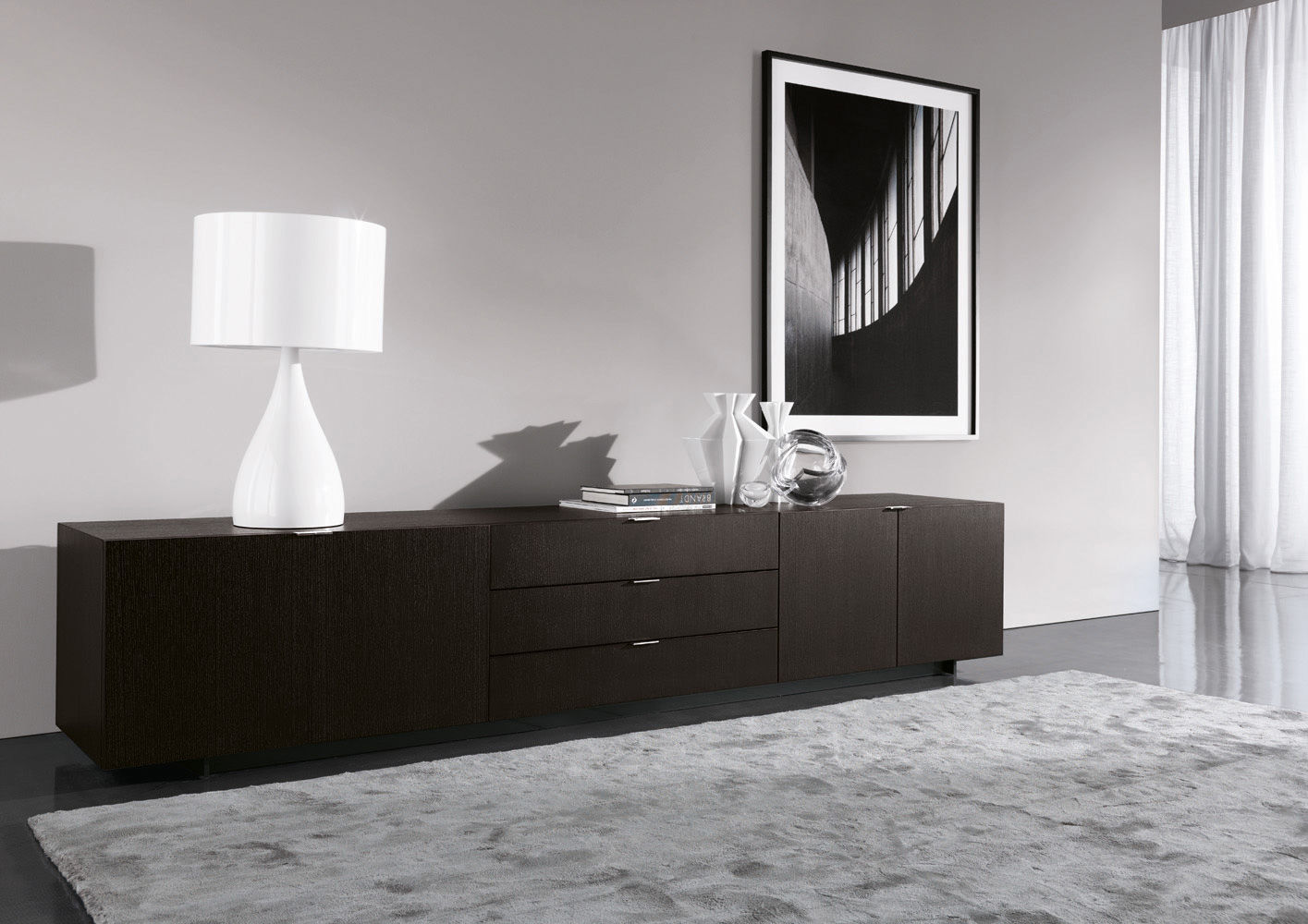 Minotti Комод Harvey Line от Minotti — в интерьере