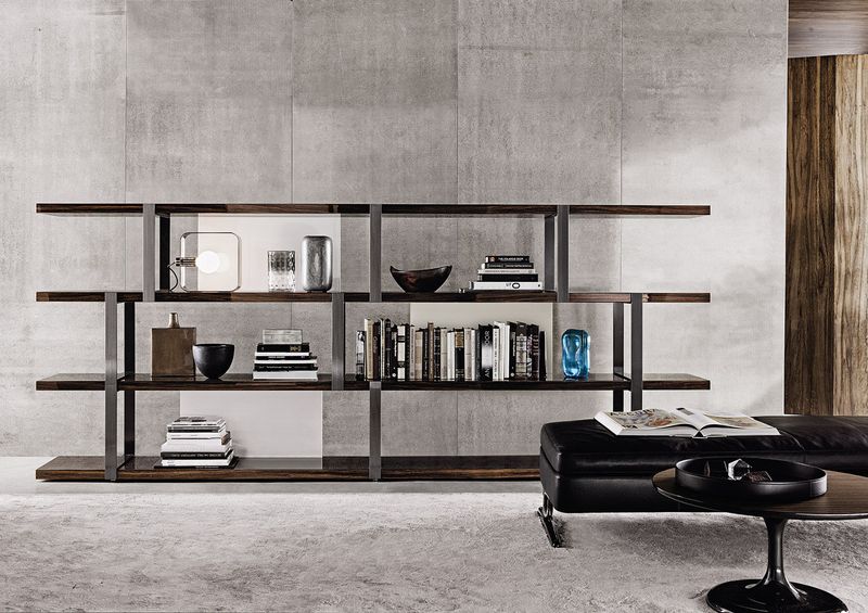 Minotti Стеллаж Dalton от Minotti — в интерьере