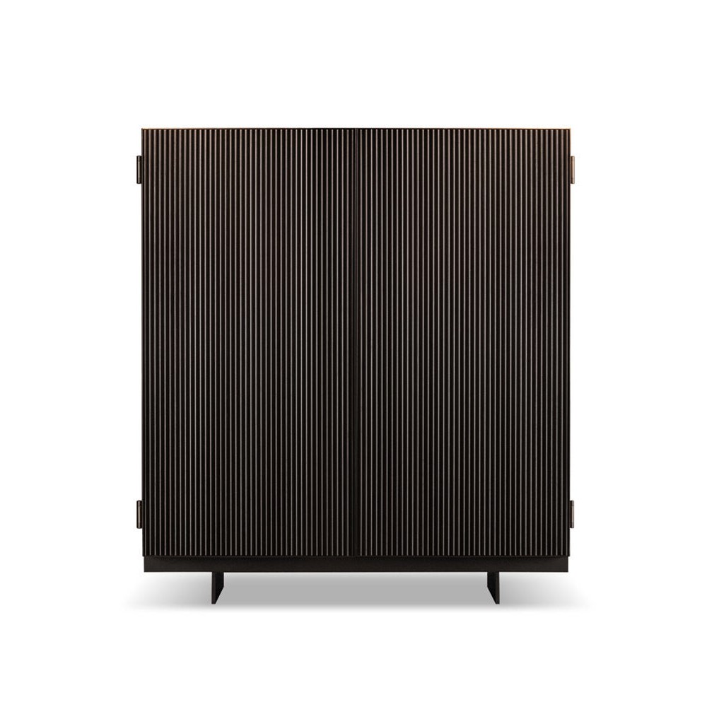 Minotti Шкаф с деревянными дверцами Aylon от Minotti