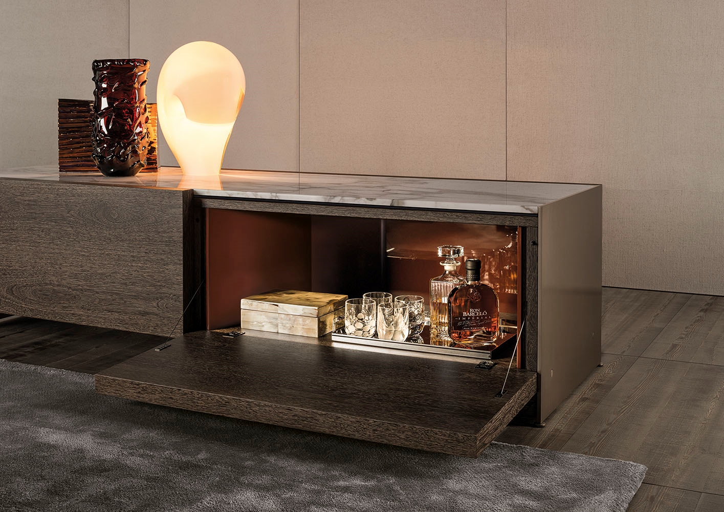 Minotti Комод Carson от Minotti — в интерьере