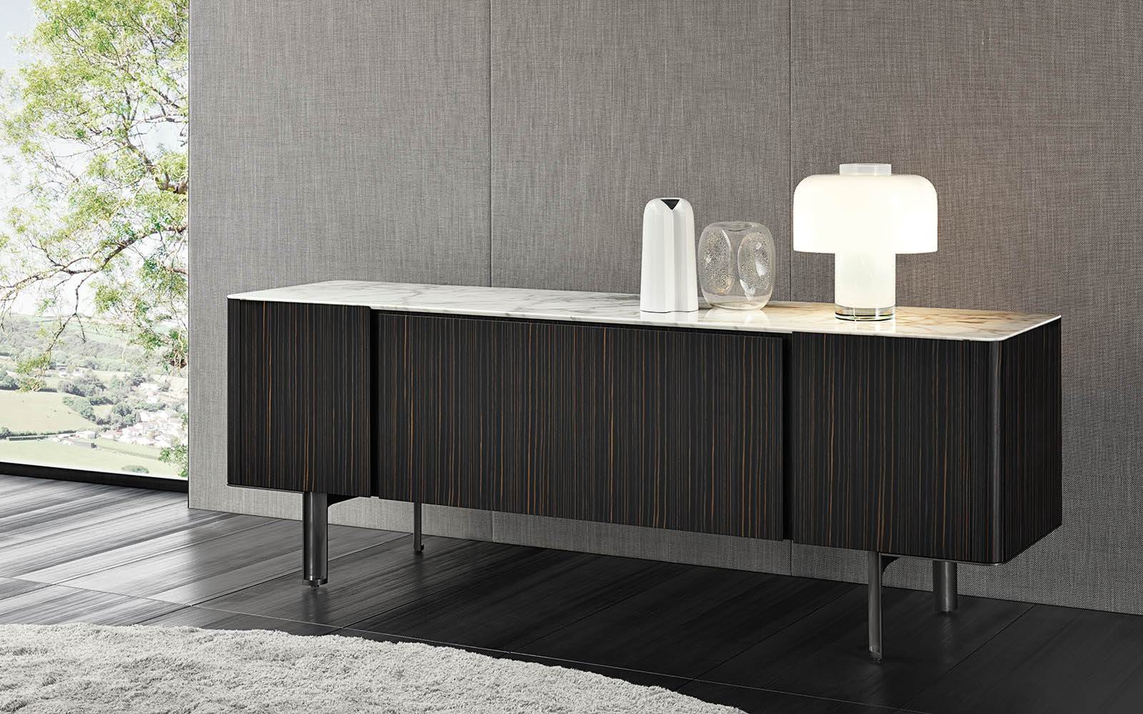 Minotti Креденция Lou "Sideboard' от Minotti — в интерьере