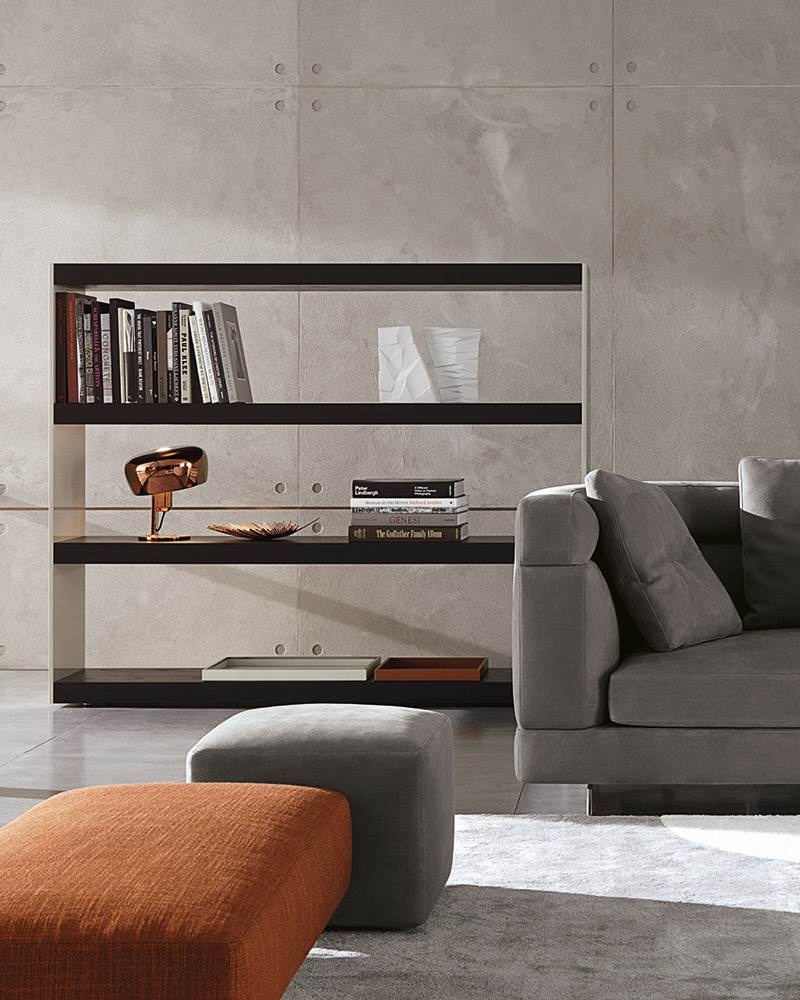 Minotti Стеллаж Carson "Bookcase" от Minotti — в интерьере