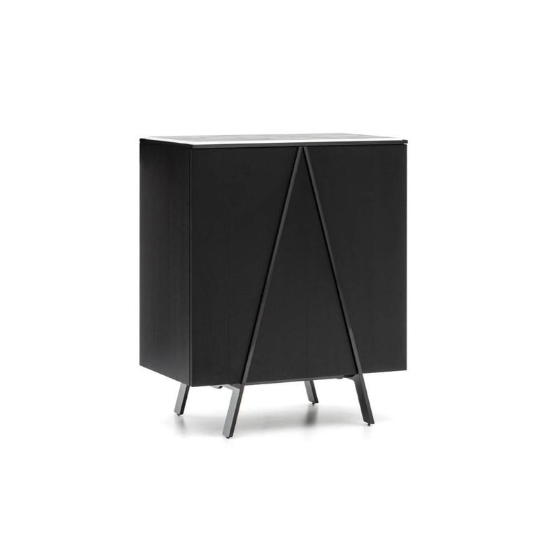 Minotti Шкаф с деревянными дверцами Easel от Minotti