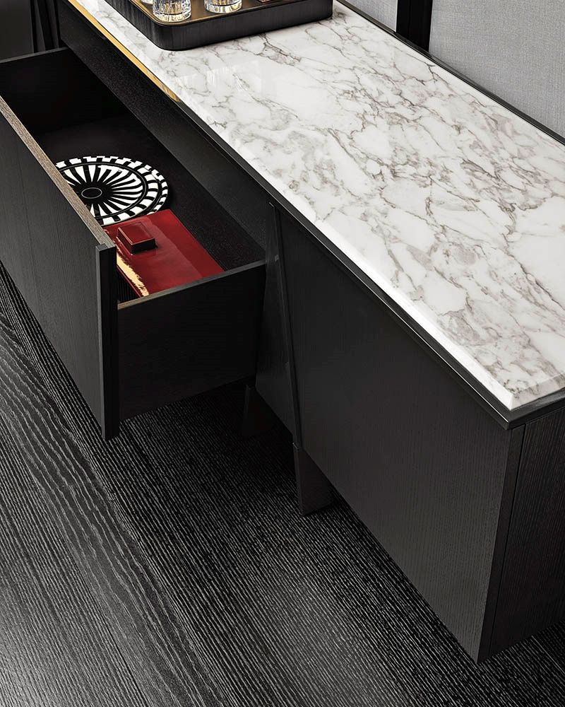Minotti Креденция Easel от Minotti — в интерьере