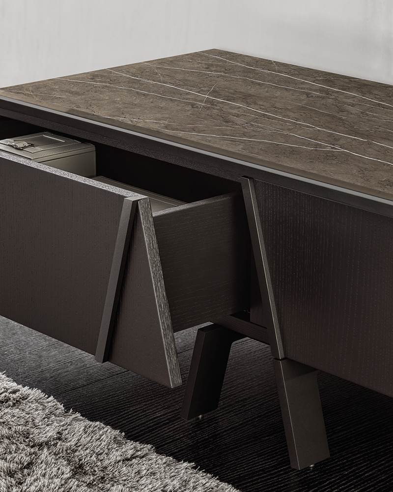 Minotti Мебель под ТВ Easel от Minotti — в интерьере