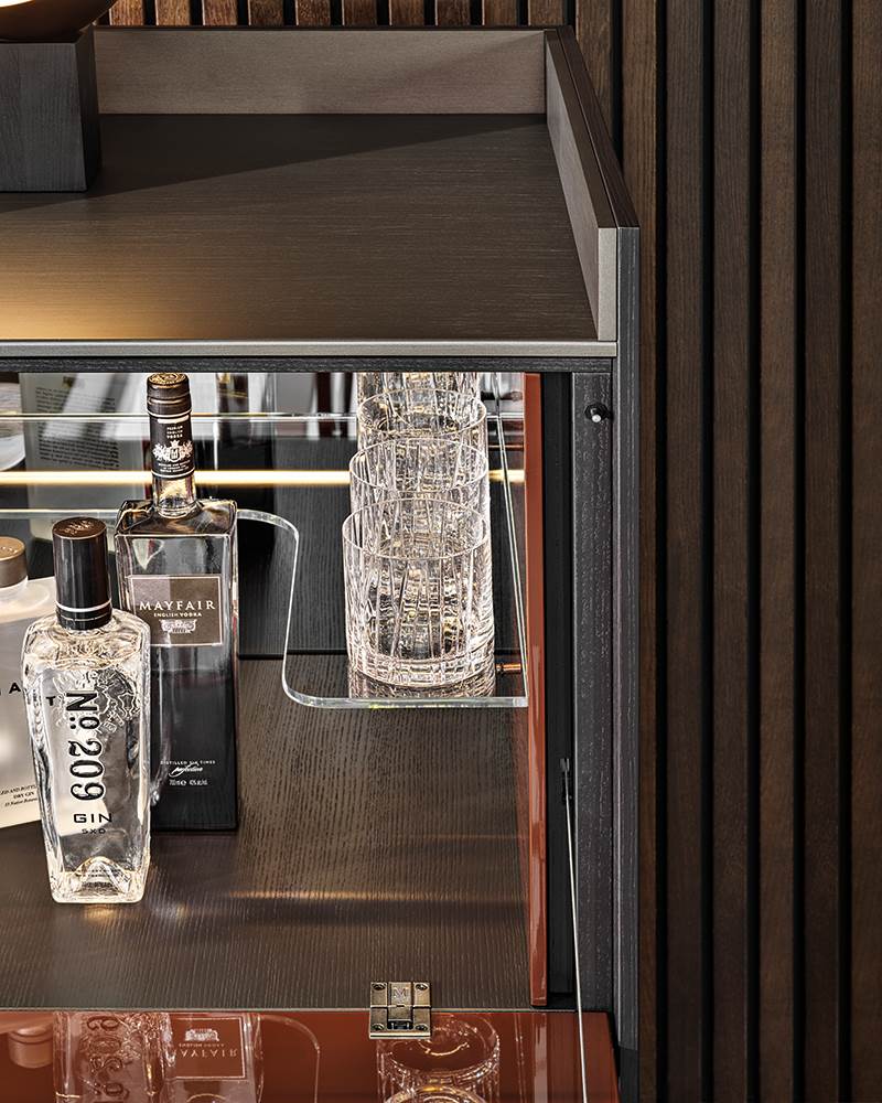 Minotti Бар Darren от Minotti — в интерьере