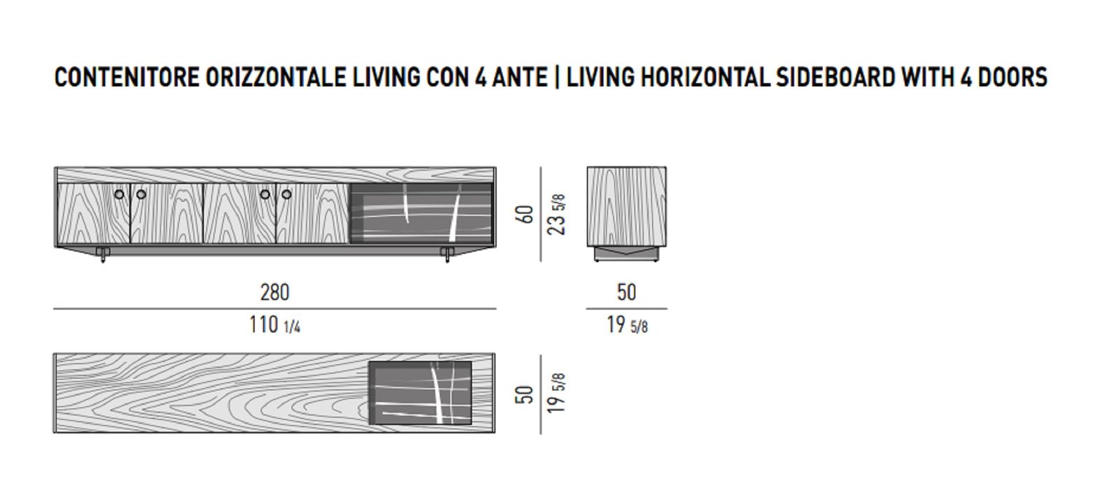 Minotti Креденция Boteco от Minotti