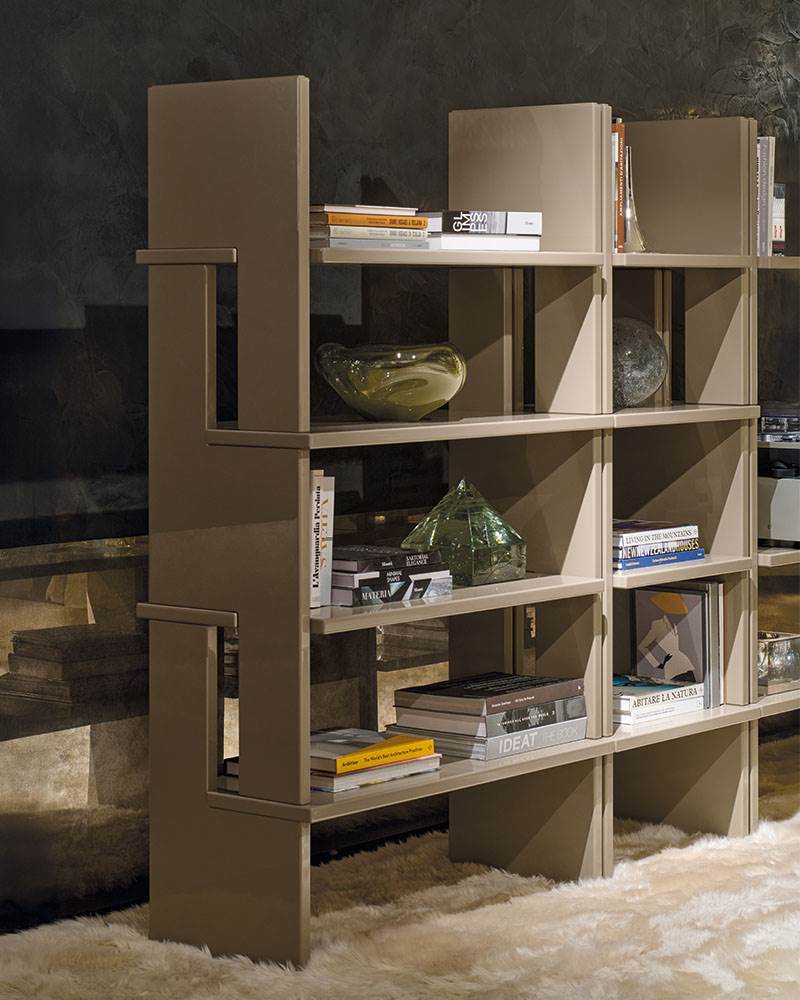 Minotti Стеллаж/библиотека Zoe от Minotti — в интерьере