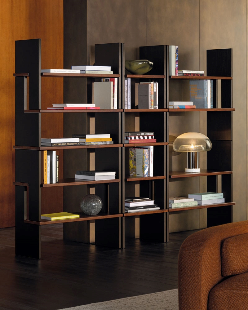 Minotti Стеллаж/библиотека Zoe от Minotti — в интерьере