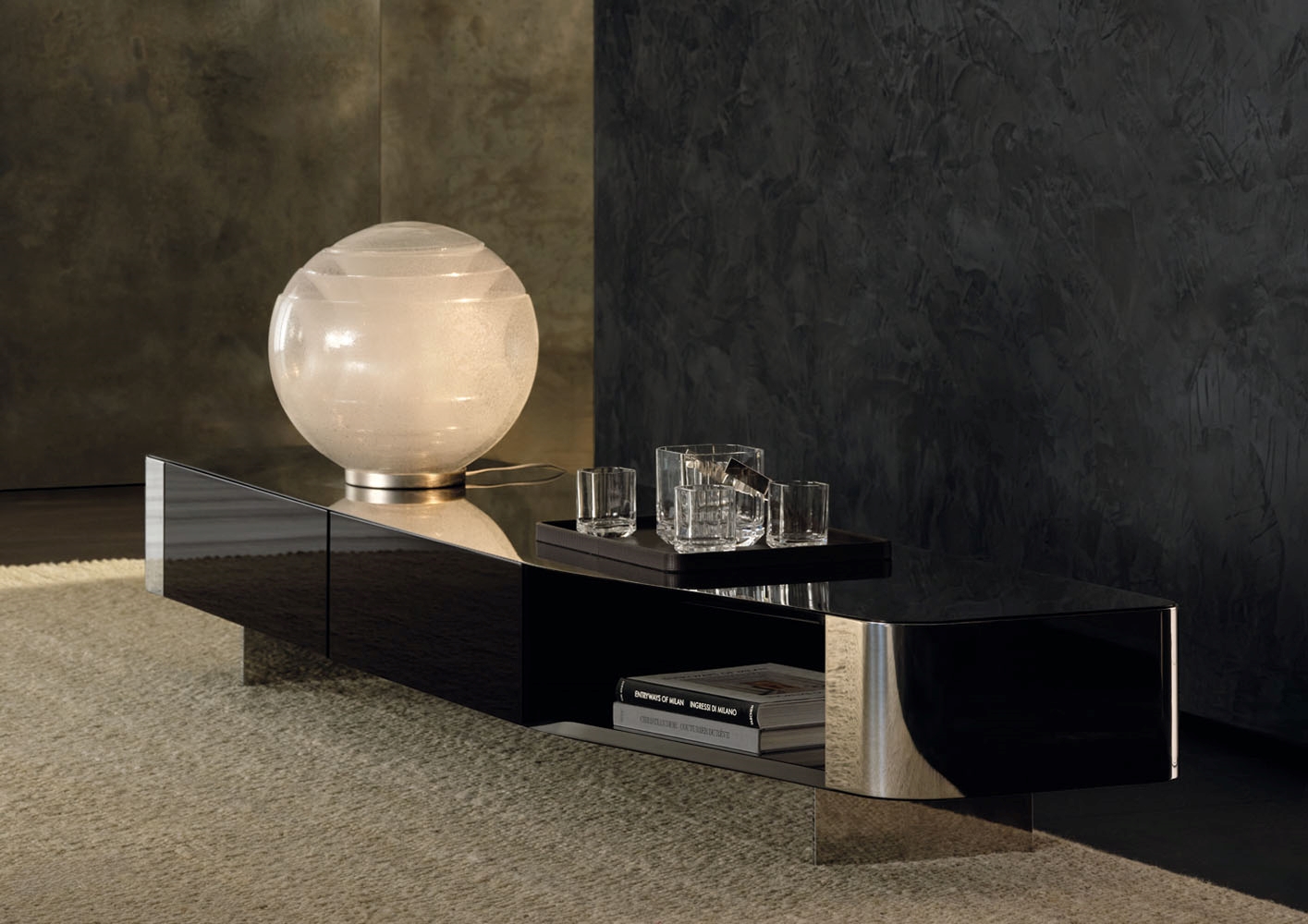 Minotti Комод Diagramma "Sideboard" от Minotti — в интерьере