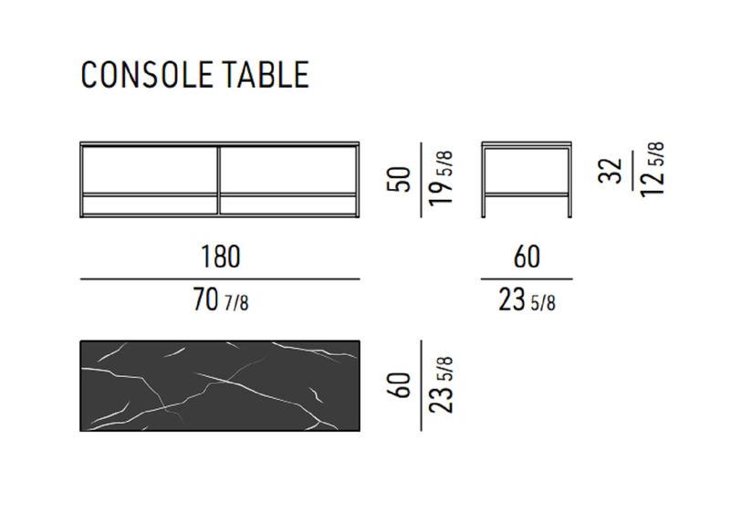Minotti Консоль Calder "Console" от Minotti