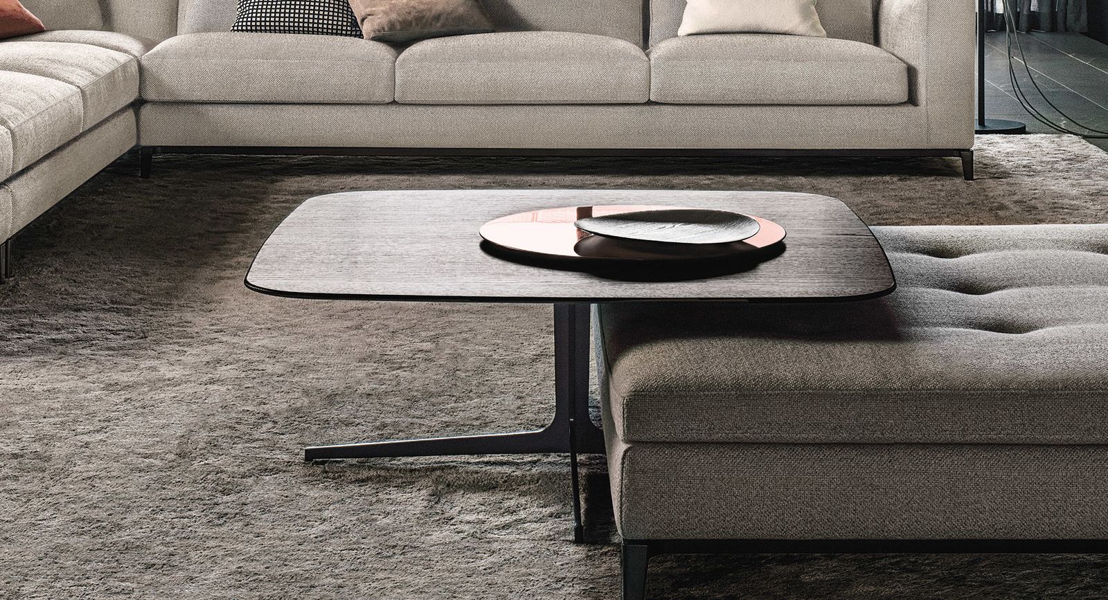 Minotti Журнальный столик Clyford от Minotti — в интерьере