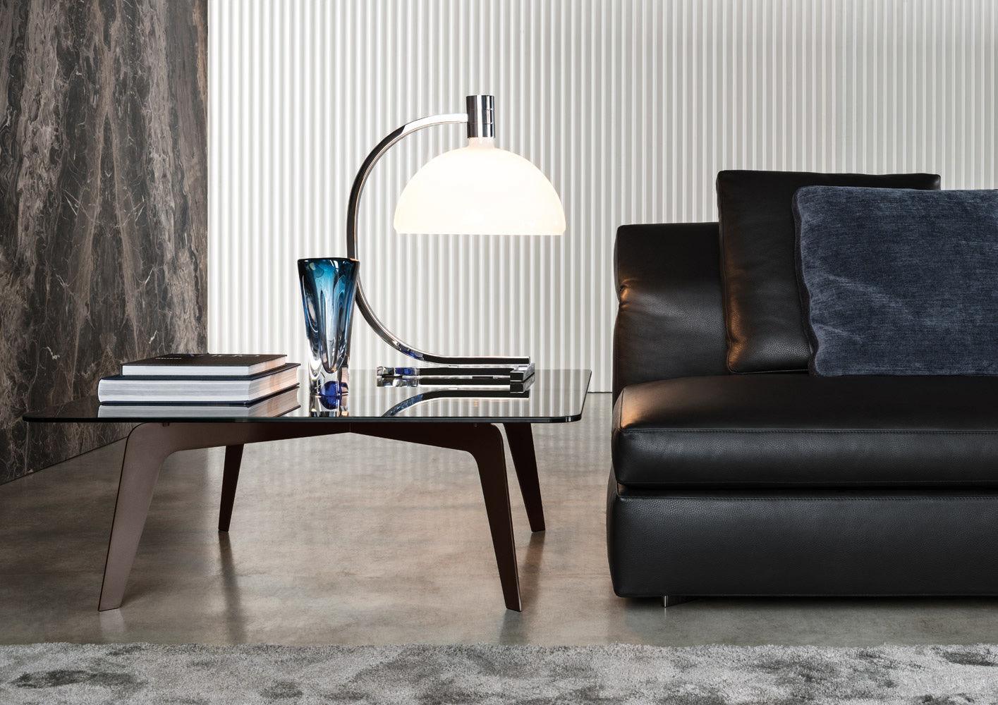 Minotti Журнальный столик Kirk "Cross" от Minotti — в интерьере