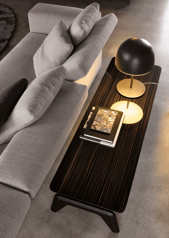 Minotti Журнальный столик Kirk "Wood" от Minotti — в интерьере