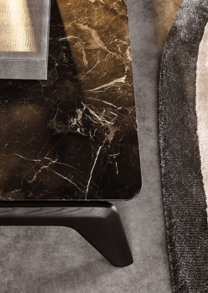 Minotti Журнальный столик Kirk "Wood" от Minotti — в интерьере