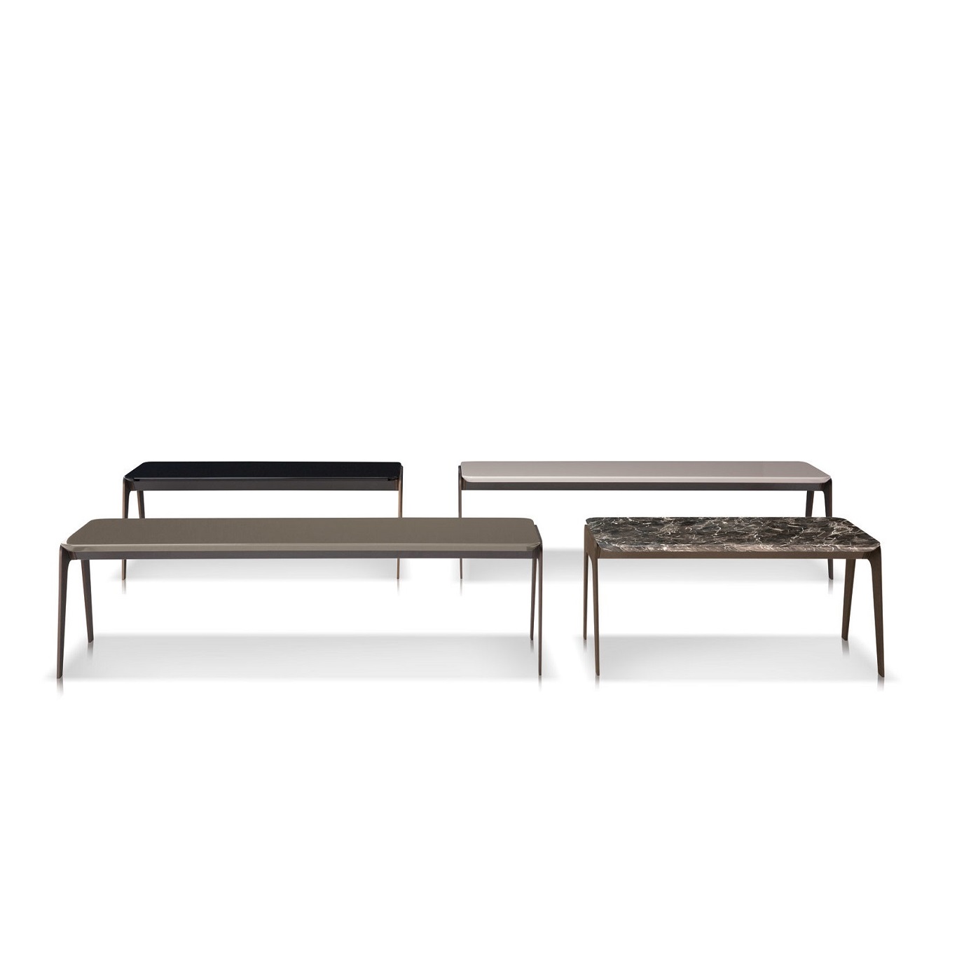 Minotti Журнальный столик Kirk "Metal" от Minotti