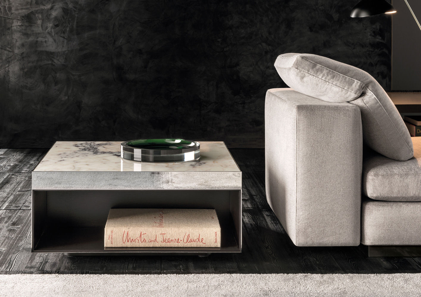 Minotti Журнальный столик Elliott от Minotti — в интерьере