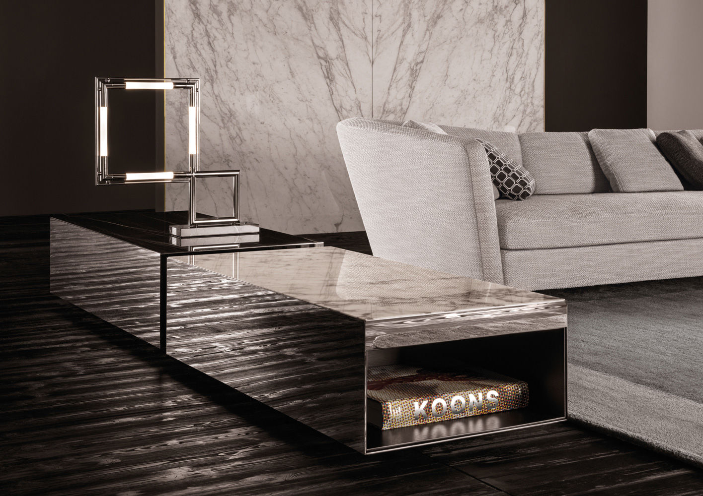 Minotti Журнальный столик Elliott от Minotti — в интерьере