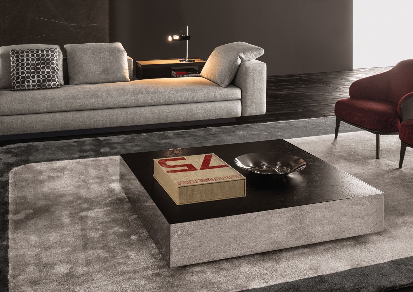 Minotti Журнальный столик Elliott от Minotti — в интерьере